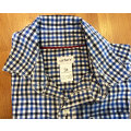 Carter's 3t Blue Small Check Full Sleeve Shirt - For 3 Years Boys(USED)