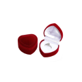 CLEARANCE SALE!!! 50% OFF Red Heart Shaped Ring Storage Box