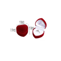 CLEARANCE SALE!!! 50% OFF Red Heart Shaped Ring Storage Box