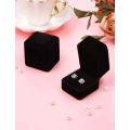 CLEARANCE SALE!!! 50% OFF Black Square Shaped Ring Storage Box