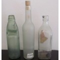 3 Vintage Bottles for one bid - Soda, Ink and Port