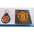 Manchester United Supporters Bundle - Can Sleeve, Coaster, Keyring