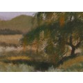 Francois Roux Original Landscape Oil Painting