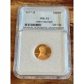 1977 Graded Proof-70 Lincoln Penny, 1 cent