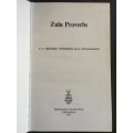 ZULU PROVERBS by C. L. Nyembezi 1974 HARD COVER ENGLISH EDITION