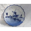STUNNING DELFT' S BLUE WALL PLATE