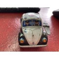 Tin police car - made in Japan possibly 1950s working winding mechanism