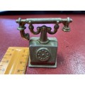 Vintage casted telephone