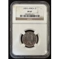 1959 * 1 shilling * very high grade by NGC PF67 * wonderful to collect