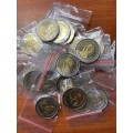 8 x Mandela 90th birthday from bags 1 price for 8 coins