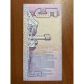 De Kock R5 third issue Uncirculated note
