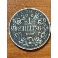 1892 Zar 1 shilling vf at best