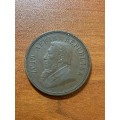 1898 Zar penny almost uncirculated