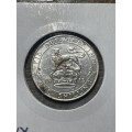1913 Britain 1 shilling * in almost uncirculated condition * one of the best available on bob