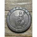 1797 Cartwright Scarce double penny