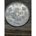 1897 # 6 pence # stunning  coin   priced to sell