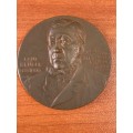South Africa: Boer War: President Kruger by Scharff bronze medal of 1900 *** seldom offered ***