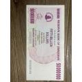 Zimbabwe  ***  50 million  ***  2008 Bearer Cheque  ***  Highly collectable and crisp