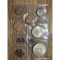 1972 *** uncirculated set * with silver R1