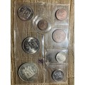 1974  *** uncirculated set * with silver R1