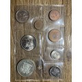 1974  *** uncirculated set * with silver R1