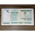 Zimbabwe   *  25 billion special agro cheque  *  issued 15 May 2008  *  decent condition