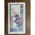 Namibia  *  R10 SPECIMEN  *  A series  *  highly collectable