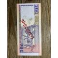 Namibia  *  R200 SPECIMEN  *    *  highly collectable