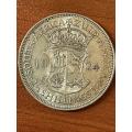 1924 *** 2 1/2 Shilling *** Possibly a low AU coin, highly collectable