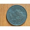 1822 *** 1/4P *** Great Britain *** Better than the picture, hair still prominent