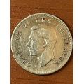 1938 *** 2 1/2 Shilling *** Decent grade and collectable