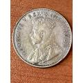 1924 *** 2 Shilling *** Vf coin