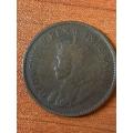1929 *** 1/2P *** filler coin only
