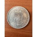 1930 *** 2 1/2 Shilling *** Vf condition *** Scarce coin