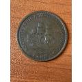 1929 *** 1/2P *** filler coin only