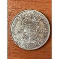 1929 *** 2 1/2 Shilling *** XF details, still collectable