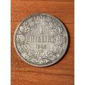 1895 *** Shilling *** XF details, still collectable