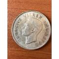1945 *** 2 Shilling *** scarce coin