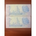 De Jongh *** R2 *** 1978 fourth issue *** 2 consecutive notes