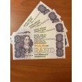 Stals *** R5 ***1990 First and only issue *** 5 different prefix notes
