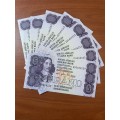 GHC de Kock *** R5 ***1989 3rd issue *** 8 consecutive notes