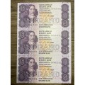 Stals *** R5 ***1990 First and only issue *** 3 consecutive notes