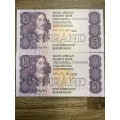 Stals *** R5 ***1990 First and only issue *** 2  consecutive REPLACEMENT  notes