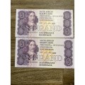 Stals *** R5 ***1990 First and only issue *** 2 great consecutive notes