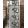 GHC de Kock *** R10 *** 1985 third issue *** 4 beautiful consecutive notes