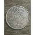 1933 *** 2 1/2 Shilling *** filler coin 11.31g of silver under vf
