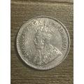 1935 *** 2 1/2 Shilling *** au details coin top coin