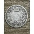 1873 *** 1 Shilling *** filler coin