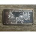 Silver 1 oz *** Horseless Carriage *** 1976 Hamilton Mint do your research