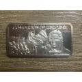 Silver 1 oz *** Completion of the canal *** 1976 Hamilton Mint do your research